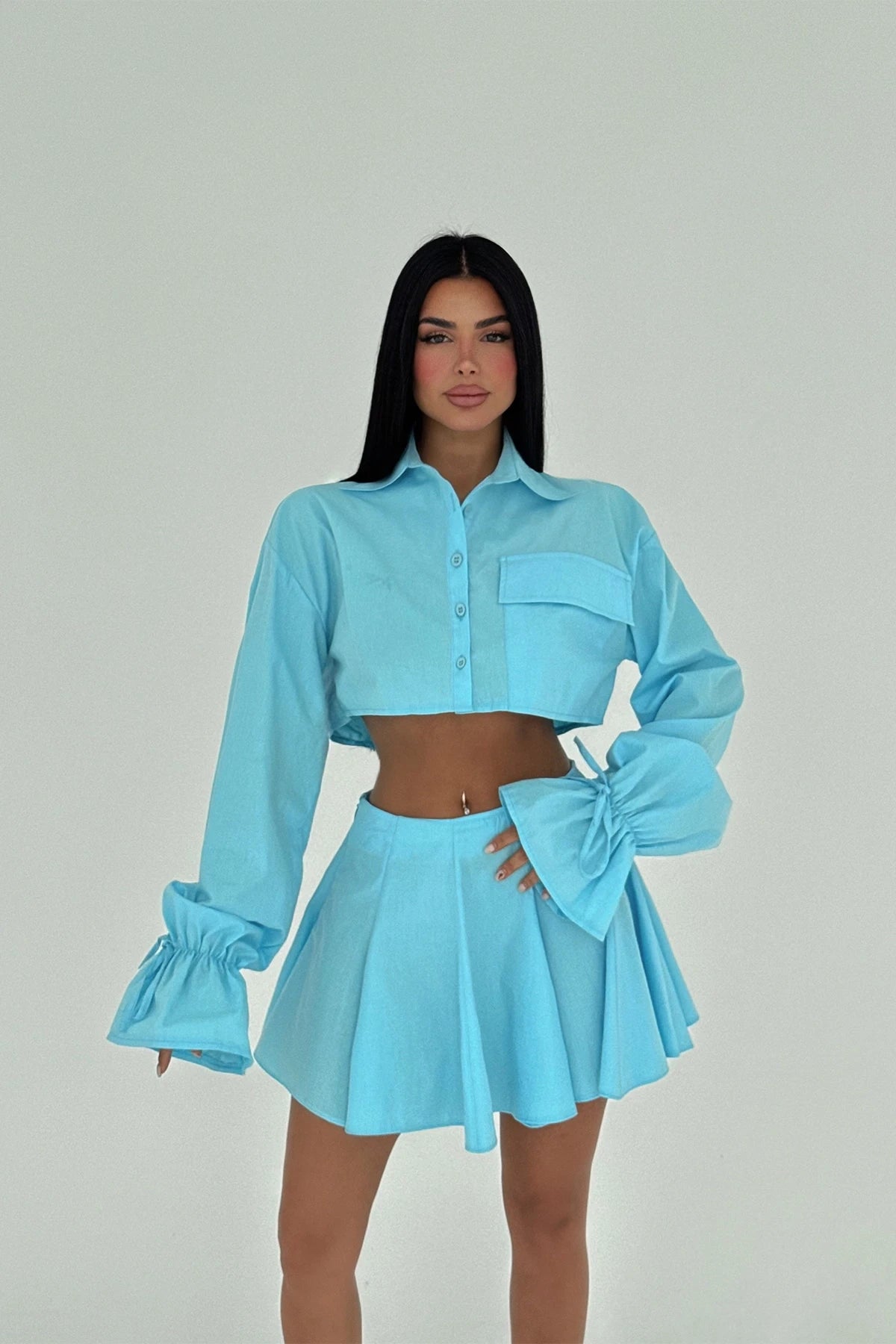 Jila Mini Skirt and Top Set