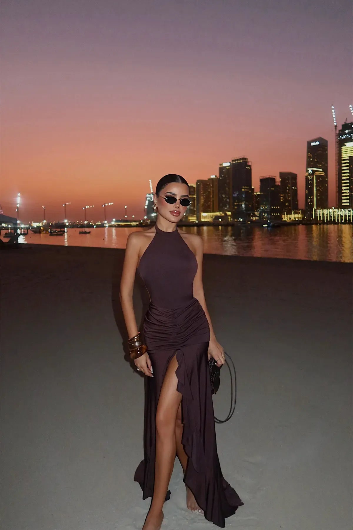 Mocha Muse Dress