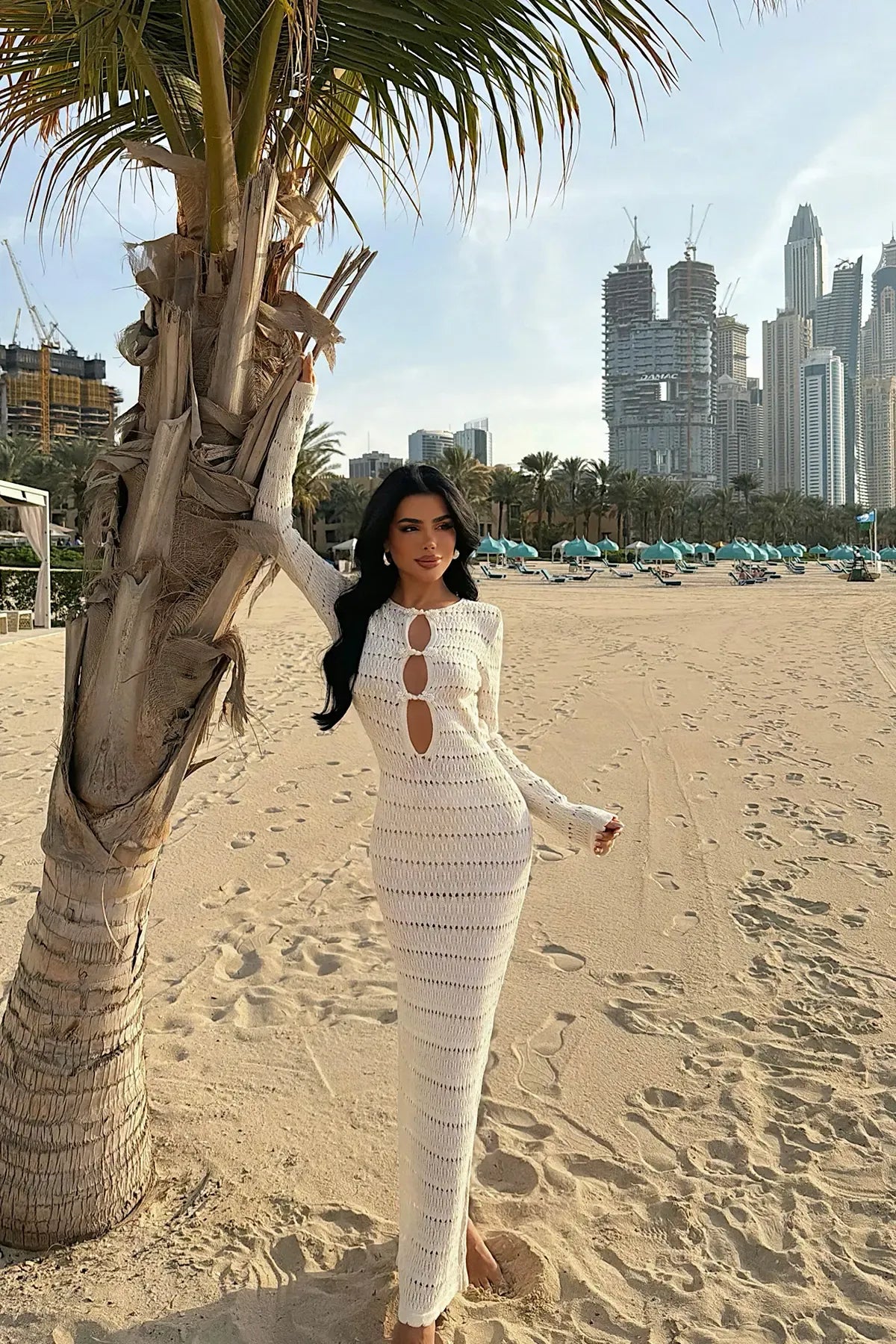 Pearl Glow Beach Maxi