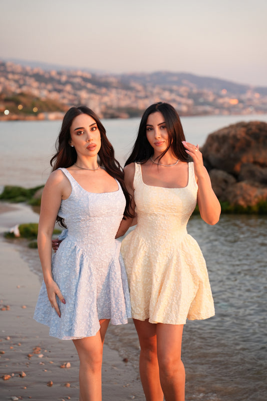 Santorini Babydoll Dress