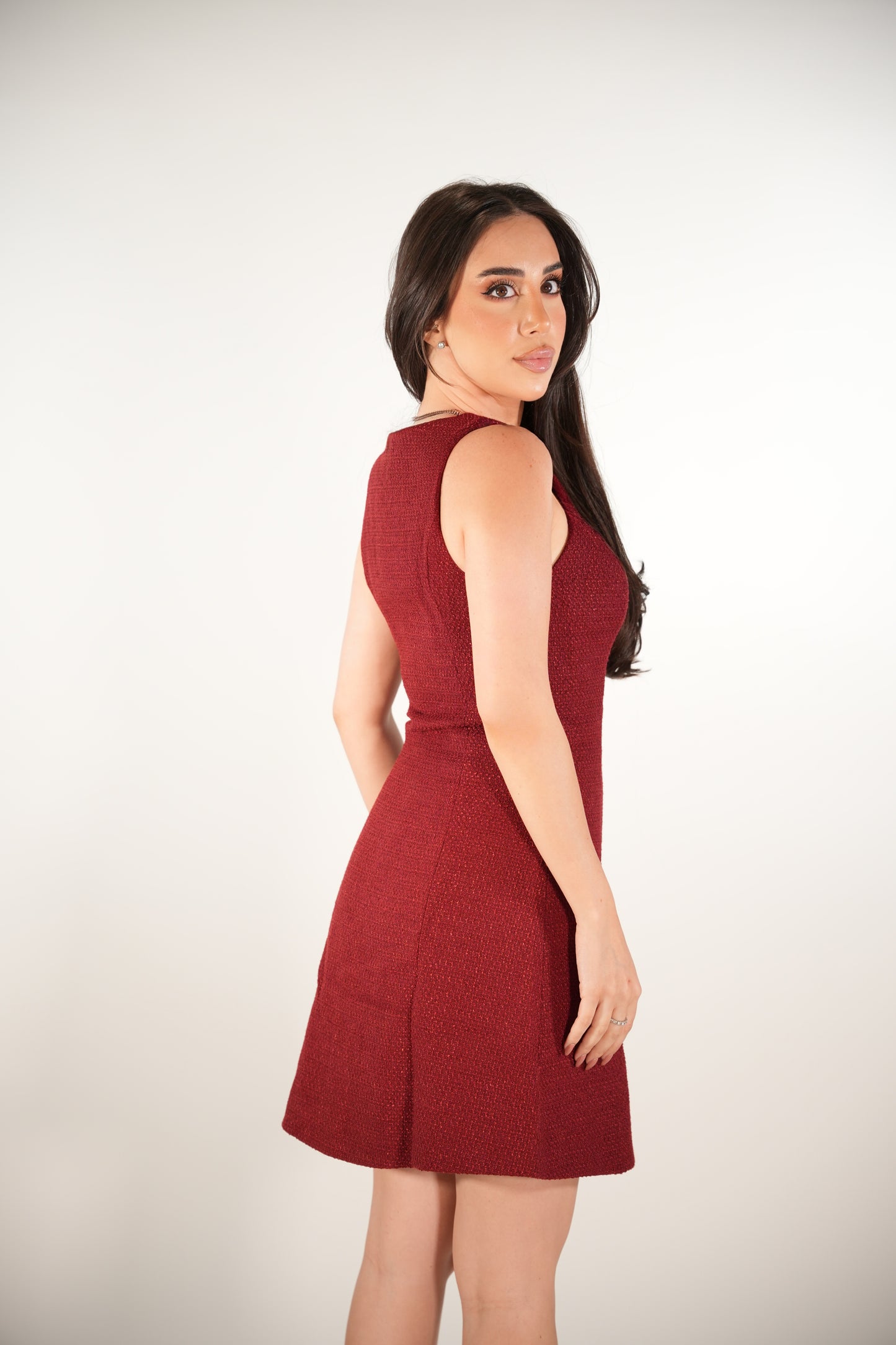 The Bordeaux Dress