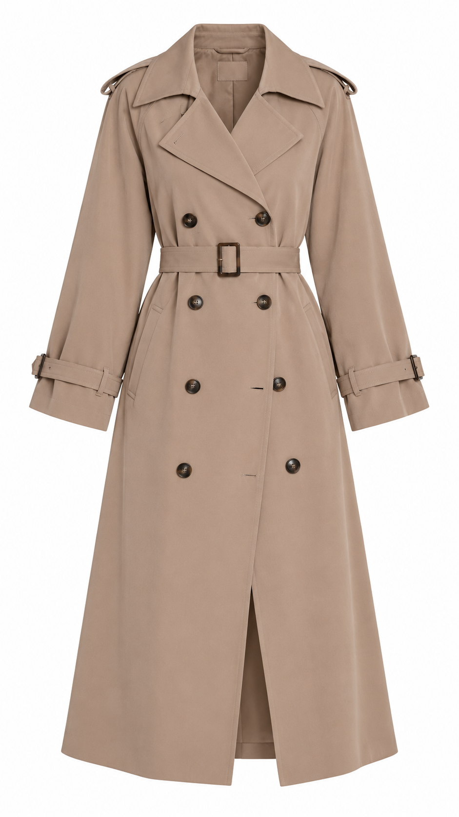 MOCHA TRENCHCOAT