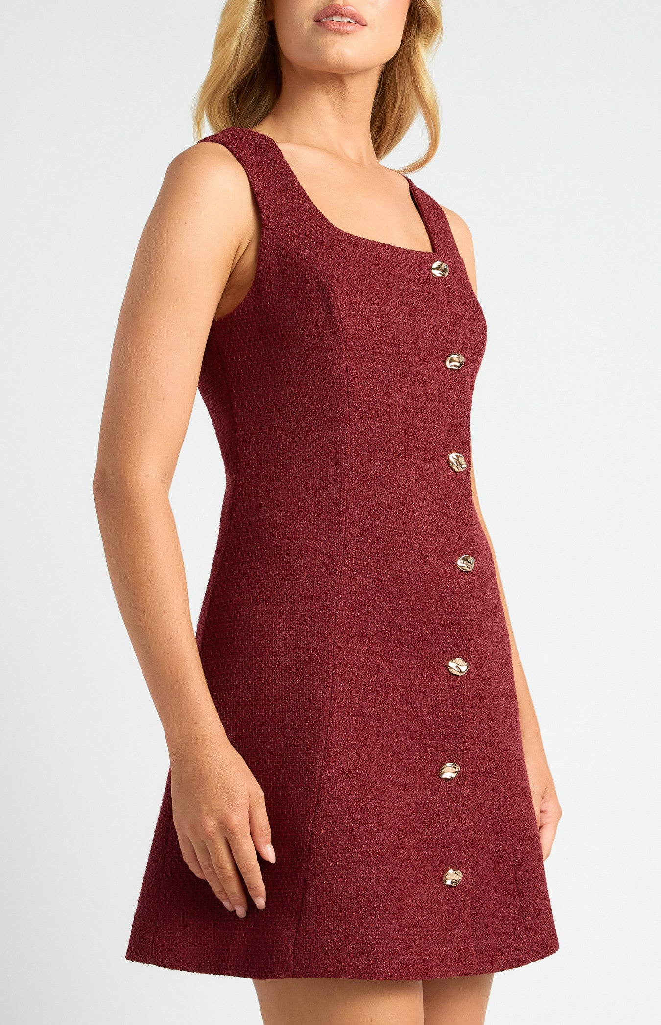 The Bordeaux Dress