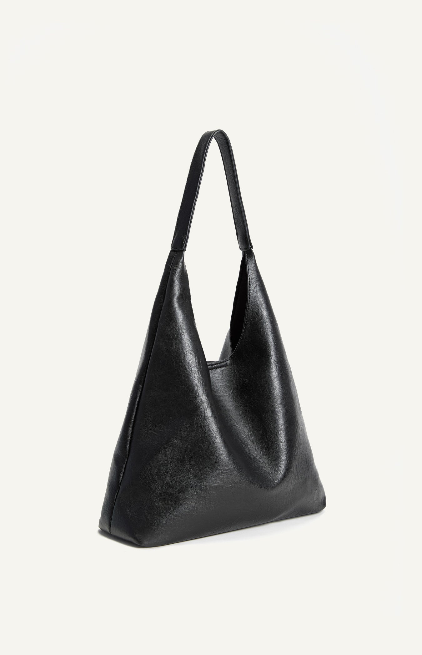 Noir Vegan Leather Bag