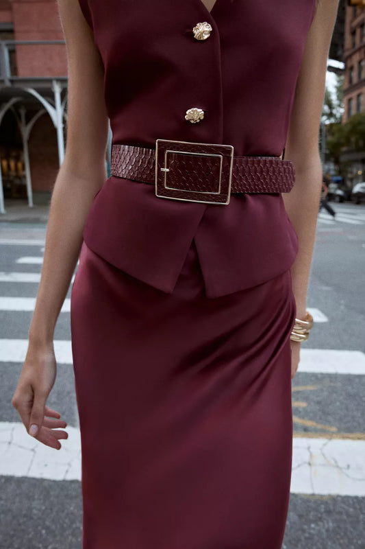 The Scarlet Dress