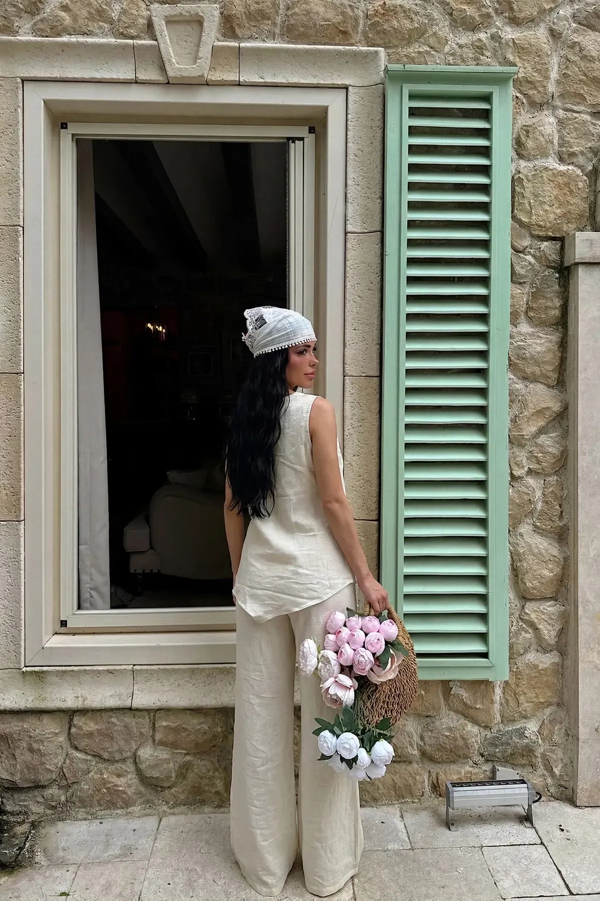 Stone Linen Set